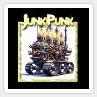 JunkPunk - Vacuum Tube Top Generator - WelshDesigns Sticker